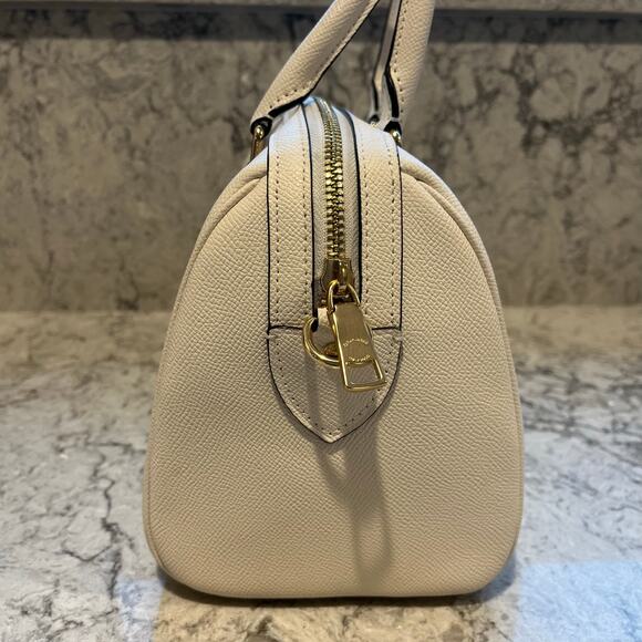 COACH Rowan Satchel Handbag Cream - Picture 8 of 13